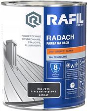 Zdjęcie Rafil Radach RAL7016 Szary Antracytowy Półmat 10L - Poznań