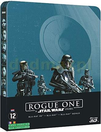 Rogue One (Łotr 1. Gwiezdne wojny - historie) (steelbook) [Blu-Ray 3D]+[2xBlu-Ray]