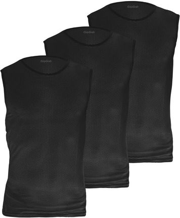 Gripgrab Ultralight Koszulka Bazowa Bez Rękawów Mesh 3-Pak Black