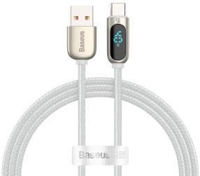 Baseus Kabel USB do USB-C Display 5A 1m Biały (CATSK02)