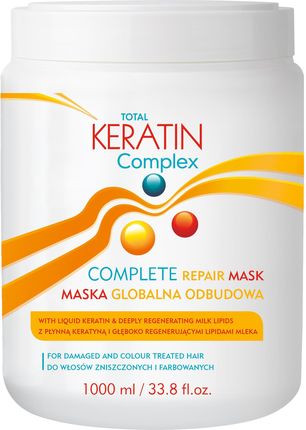 Total Keratin Complex Complete Repair Mask odbudowująca maska do włosów 1000ml