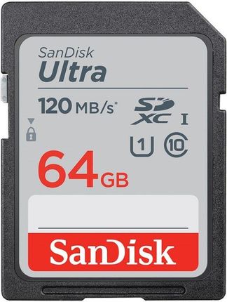 SANDISK SDHC 64GB Ultra 120MB/s (SDSDUN4-064G-GN6IN)