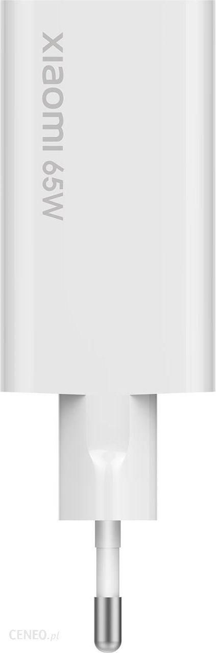 Xiaomi Fast Charger 65W GaN + Przewód USB Type-C Biały