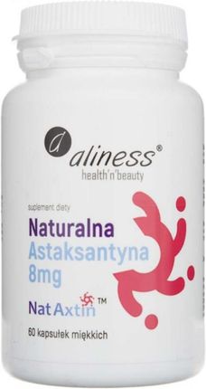 Aliness Naturalna Astaksantyna 8 mg 60 kaps.