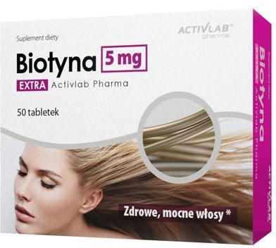 Activlab Pharma Biotyna Extra 5 mg - 50 tabl.