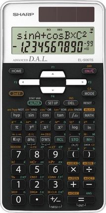 Sharp Kalkulator Calculator Scientific Box El506Tswh