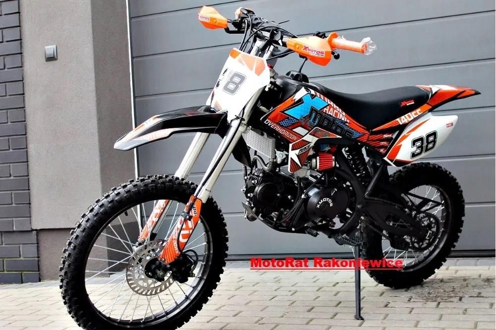 CROSS X-MOTOS xb-38 140cc z CHŁODNICĄ ! 17KM !FULL - Opinie i ceny