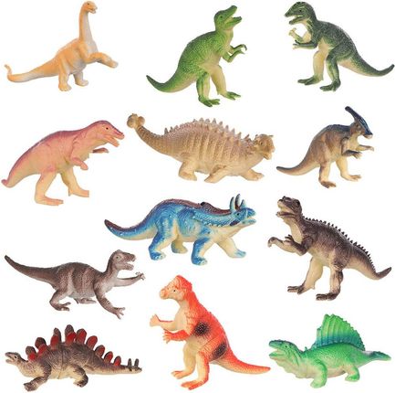 Iso Trade Dinozaury Figurki Park Duży Zestaw Zwierząt 12szt.
