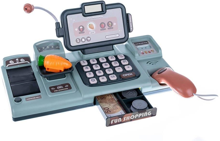 Iso Trade Duża Kasa Fiskalna Sklepowa Zakupy Taśma Waga Xxl - zdjęcie 9 Iso Trade Duża Kasa Fiskalna Sklepowa Zakupy Taśma Waga Xxl