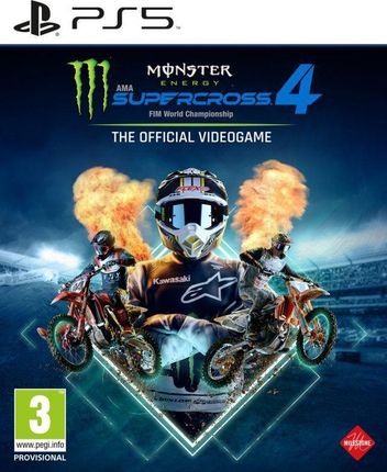 Monster Energy Supercross - The Official Videogame 4 (Gra PS5)