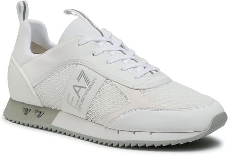 Sneakersy EA7 EMPORIO ARMANI X8X027 XK050 00175 White/Silver