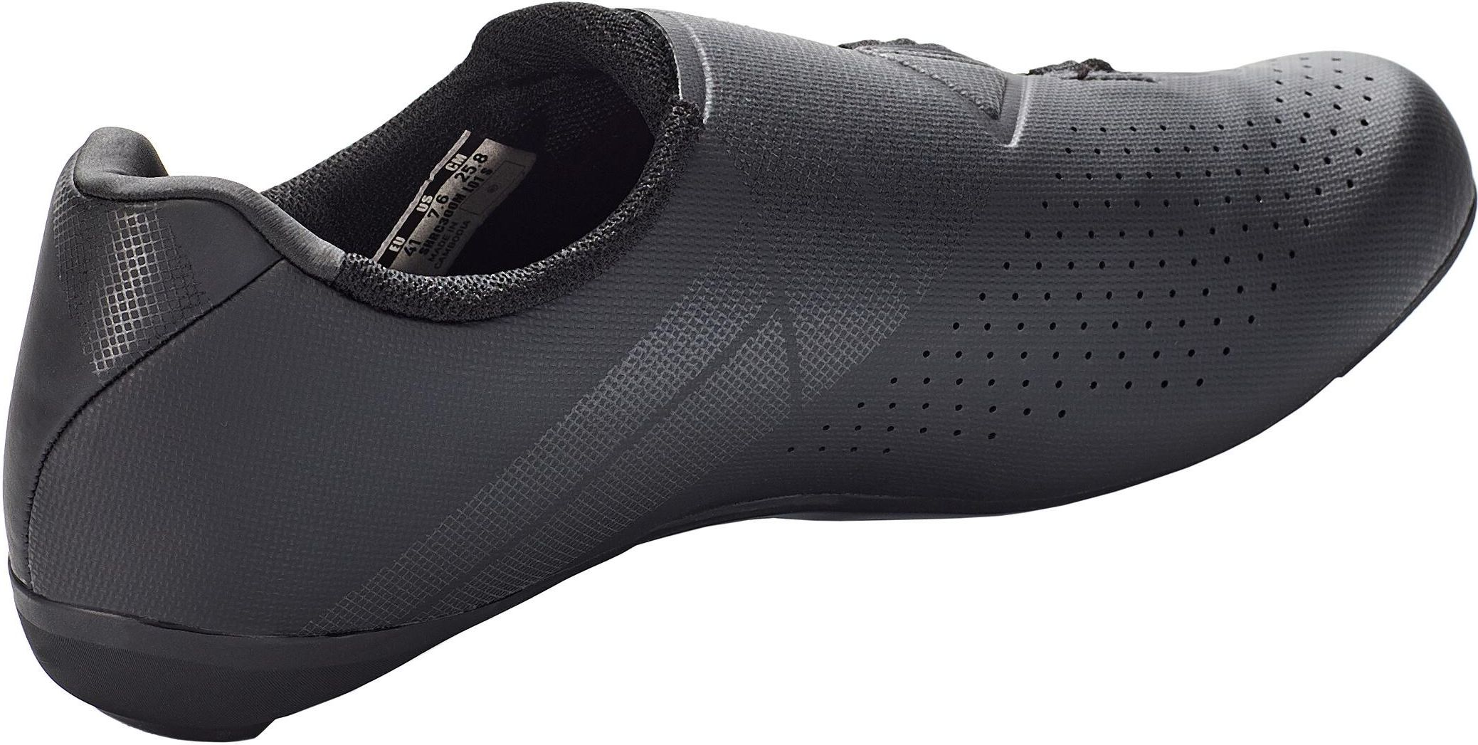SHIMANO RC3 ブラックシューズ　25.8 シマノ RC3（SH-RC300）ブラック SPD-SL ロードシューズ 特価品
