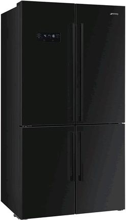 Lodówka SMEG FQ60NDF Side by Side 182 cm Czarna