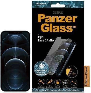 Panzerglass Apple iPhone 12 Pro Max antibakteriell Standard Fit