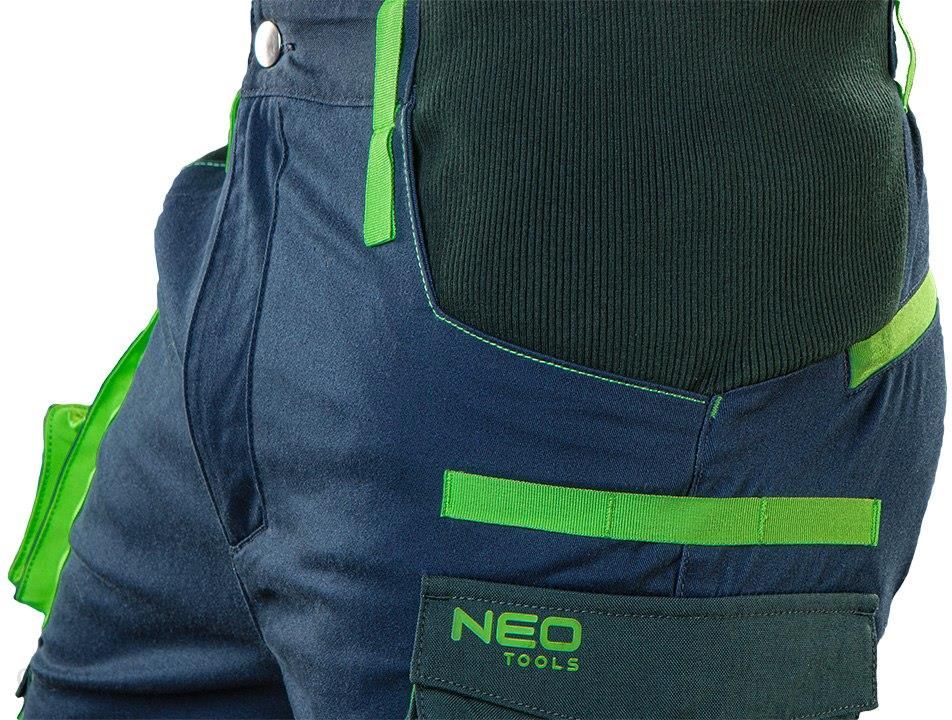 Neo Spodnie Robocze Premium 62% Bawełna 35% Poliester 3% Elastan Xs