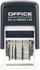 Zdjęcie Datownik Samotuszujący Office Products Z Tuszem Pl Czarny 103L444 - Tychy