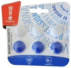 Zdjęcie Magnesy 20Mm Memobe 6Szt. /Mm003-99/ - Miłosław