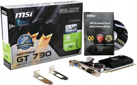 MSI GeForce GT 730 OC 2GB GDDR5