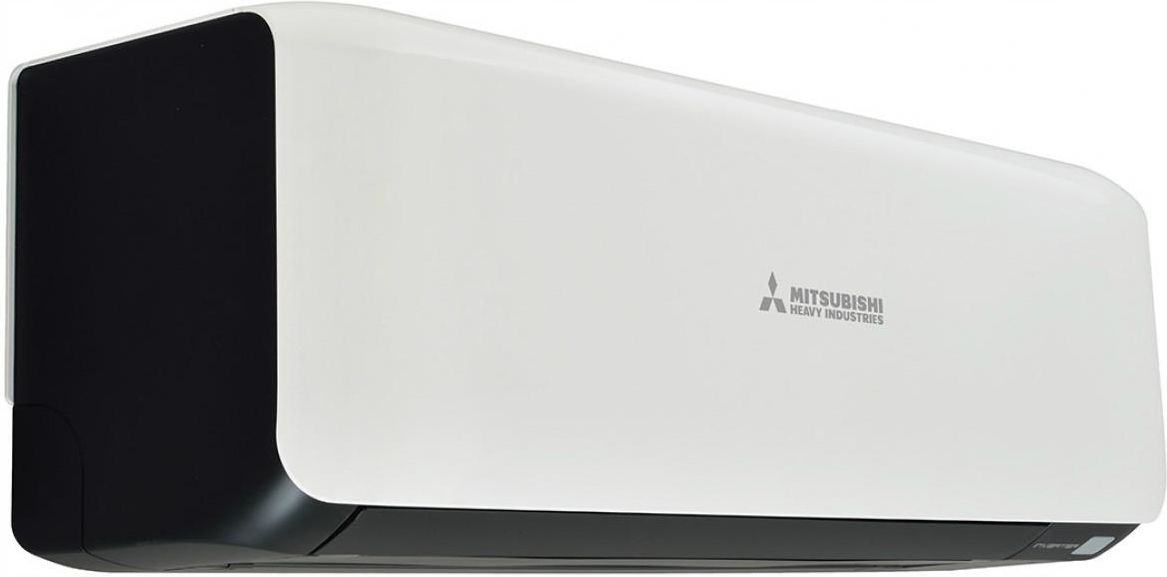 Mitsubishi Heavy Industries SRK25ZS-WB + SRC25ZS-W 2,5kW ZWART-WIT - De Beste Airco