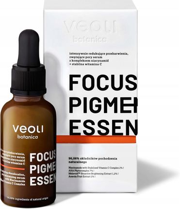Veoli Botanica Serum Do Twarzy Redukujące Przebarwienia Focus Pigmentation Essence 30 ml