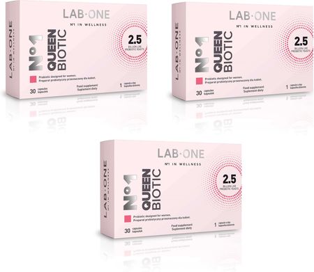 Lab One N1 Queenbiotic Probiotyk Dla Kobiet 3 X 30 Kaps.