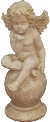 Pigmejka Figurka Anioł Kamienny Posyłający Całusa 33X13X17