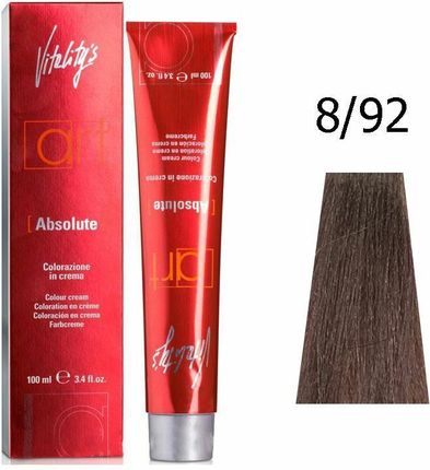 Vitalitys Art Absolute Farba Do Włosów 8/92 Beżowo Brązowy Jasny Blond Trwała Koloryzacja 100 ml