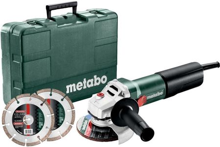 Metabo WEQ 1400-125 + tarcze diamentowe 125mm 2szt. 600347510