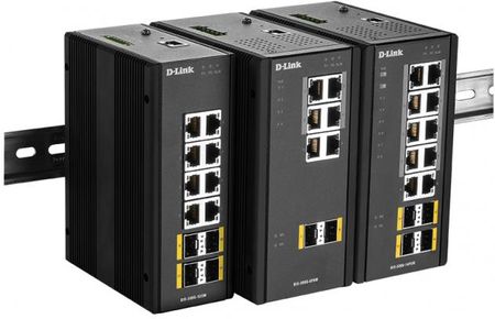 D-Link 12 Port L2 Managed Switch Switch 8 X 10/100/1000Baset(X) & 4 X Sfp (DIS300G12SW)