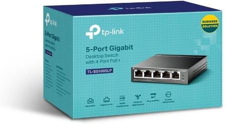 Tp-Link 5-Port Gigabit Desktop Switch With 4-Port Poe+ (TLSG1005LP)