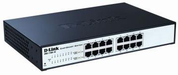 D-Link Easysmart 24 Ports Poe/Poe+ Gigabit ' 2 Ports Combo/Sfp Budget 370 Watts Rackable Switch Onvif (DGS110026MPV2)
