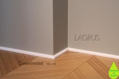 Zdjęcie Lagrus Ćwierćwałek Biały 16X16X2440Mm - Sulejówek