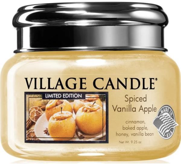 Świeca zapachowa w słoiku - Village Candle Spiced Vanilla Apple 390g -  Opinie i atrakcyjne ceny na