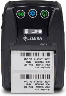 Zebra Zq210 Przenośna Drukarka Etykiet Zq21-A0E01Ke-00