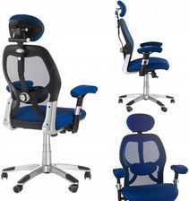 Zdjęcie Corpocomfort Fotel Ergonomiczny Bx-4144 Niebieski - Białystok