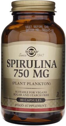 Solgar Spirulina 750 mg - 80kaps.