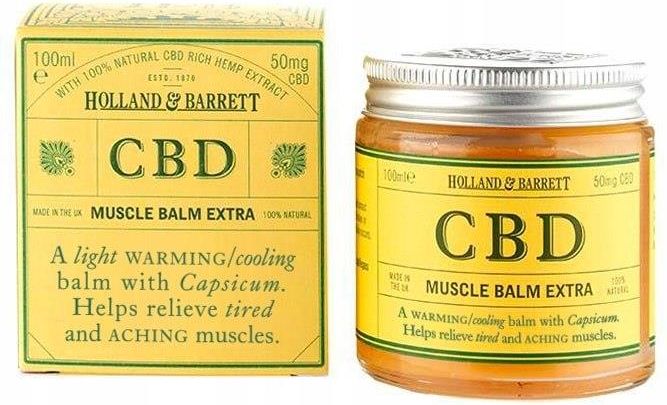 Holland Barrett CBD Muscle Balm Extra Balsam Na B l Mi ni 100ml Holland Barrett CBD Muscle Balm Extra Balsam Na B l Mi ni 100ml