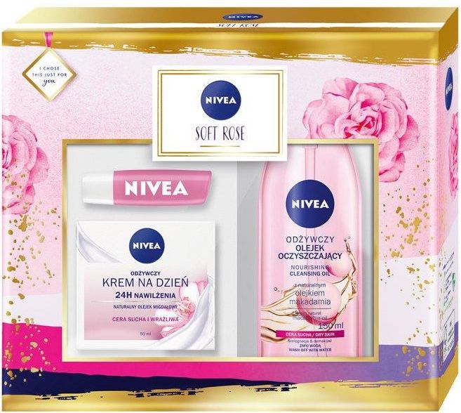 Zestaw Dla Kobiety Nivea Zestaw Prezentowy Dla Kobiet Soft Rose Soft Rose Opinie I Ceny Na 1710