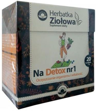 Natura Wita Herbatka Ziołowa Na Detox Nr 1 Oczyszczanie 40g