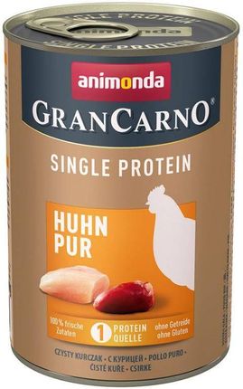 Animonda Grancarno Single Protein Adult Dog Kurczak 400G