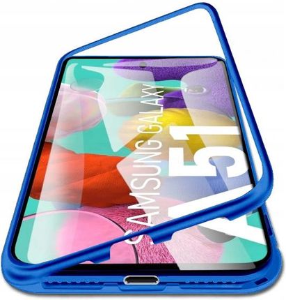 MAGNETIC 3w1 Samsung Galaxy A51 Niebieski (MAGNETIC3W1086)
