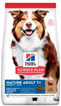 Hill'S Science Plan Canine Mature Adult Medium Jagnięcina Z Ryżem 2,5Kg