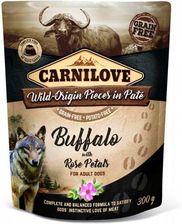 Zdjęcie Carnilove Dog Pouch Wild Buffalo&Rose Petals 6X300G - Skoczów