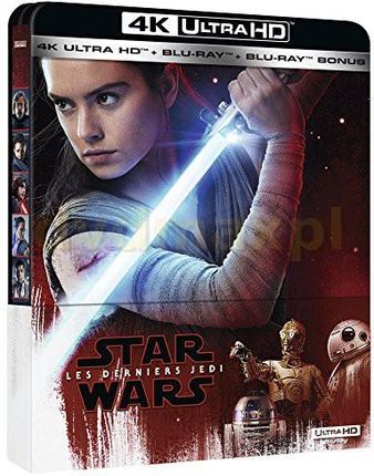 Star Wars: The Last Jedi (Gwiezdne wojny: Ostatni Jedi) (steelbook) [Blu-Ray 4K]+[Blu-Ray]