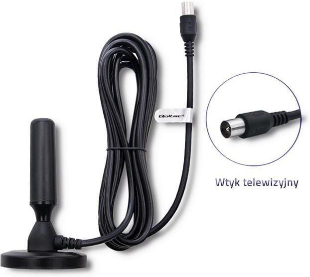 QOLTEC ANTENA TELEWIZYJNA DVB-T2 (57016) - zdjęcie 4 QOLTEC ANTENA TELEWIZYJNA DVB-T2 (57016)