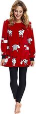 Zdjęcie Piżama damska DOBRANOCKA 9565 ciepła renifery - Kielce