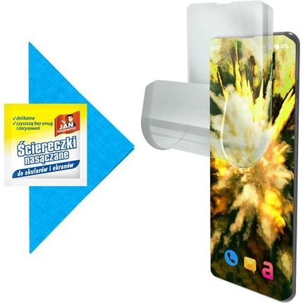 Apgo Nie Pęka. Folia hydrożelowa 5D na cały ekran Hydrogel Przezroczysta do Samsung Galaxy A3 (2017) (TPUAPGO000134BB)