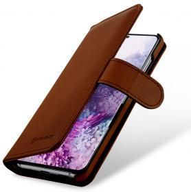 Stilgut Etui skórzane do Samsung Galaxy S20+ Talis brown