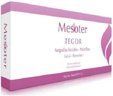 Tegoder Cosmetics Ampułka Na Przebarwienia Do Mezoterapii/Elektroporacji Do Twarzy/Ciała 2 ml,Serum Rozjaśniające