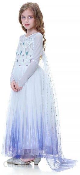 Frozen Sukienka Elsa Kraina Lodu E8
